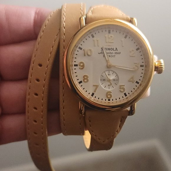 Shinola Accessories Shinola Rose Gold Runwell White Face Nwot